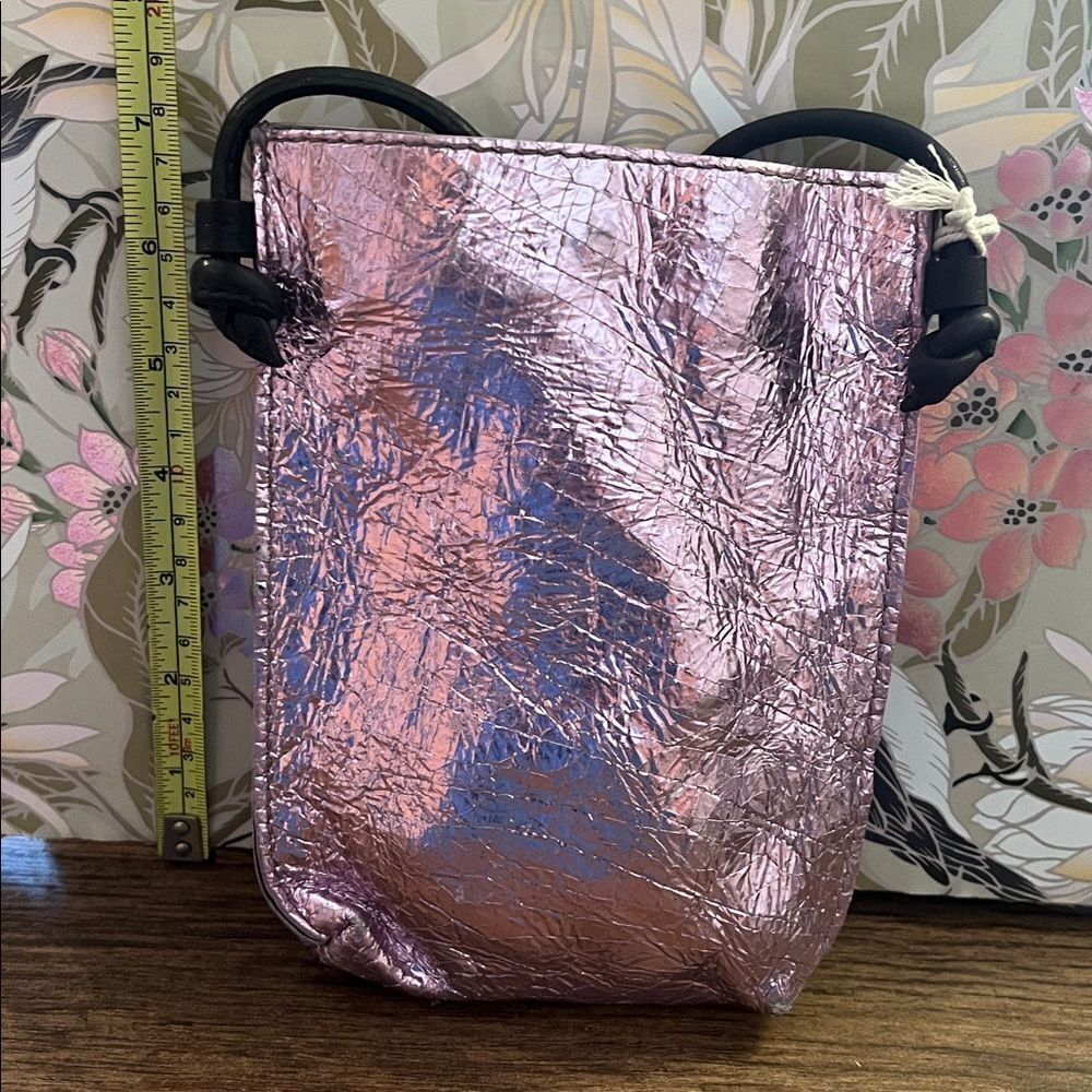 Free People Shimmering Pink Crossbody Bag - Picture 5 of 5